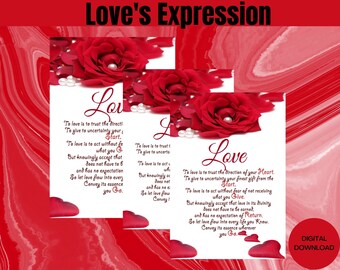 Home Definitie Print, Wall Art Print, Quote Print, Proza Print, Love Poem Print, Valentine's Love Note