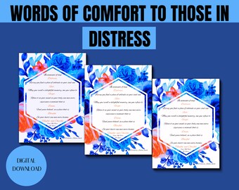 Woorden van troost voor rouwende harten