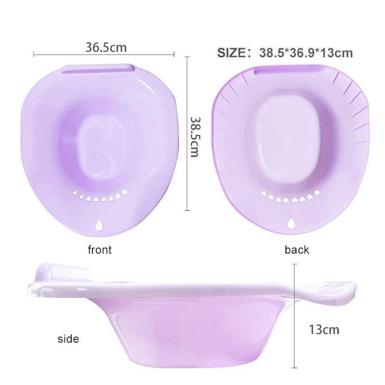 Purple Yoni Steam Seat Vsteaming Toilet Basin Reusable Vaginal Steam