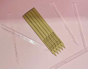 Gepersonaliseerde acrylcakesticks, caketoppers, aangepaste cakedecor, evenementdecoratie, feestartikelen