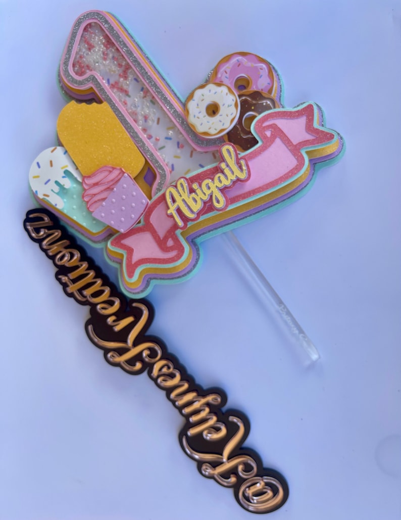 Sweet Cake Topper - Etsy