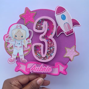 Outer Space Cake Topper