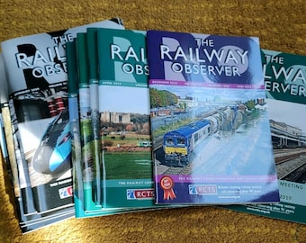 The Railway Observer Magazine x13 Volume 88/89/90 2018-20 +2019 AGM