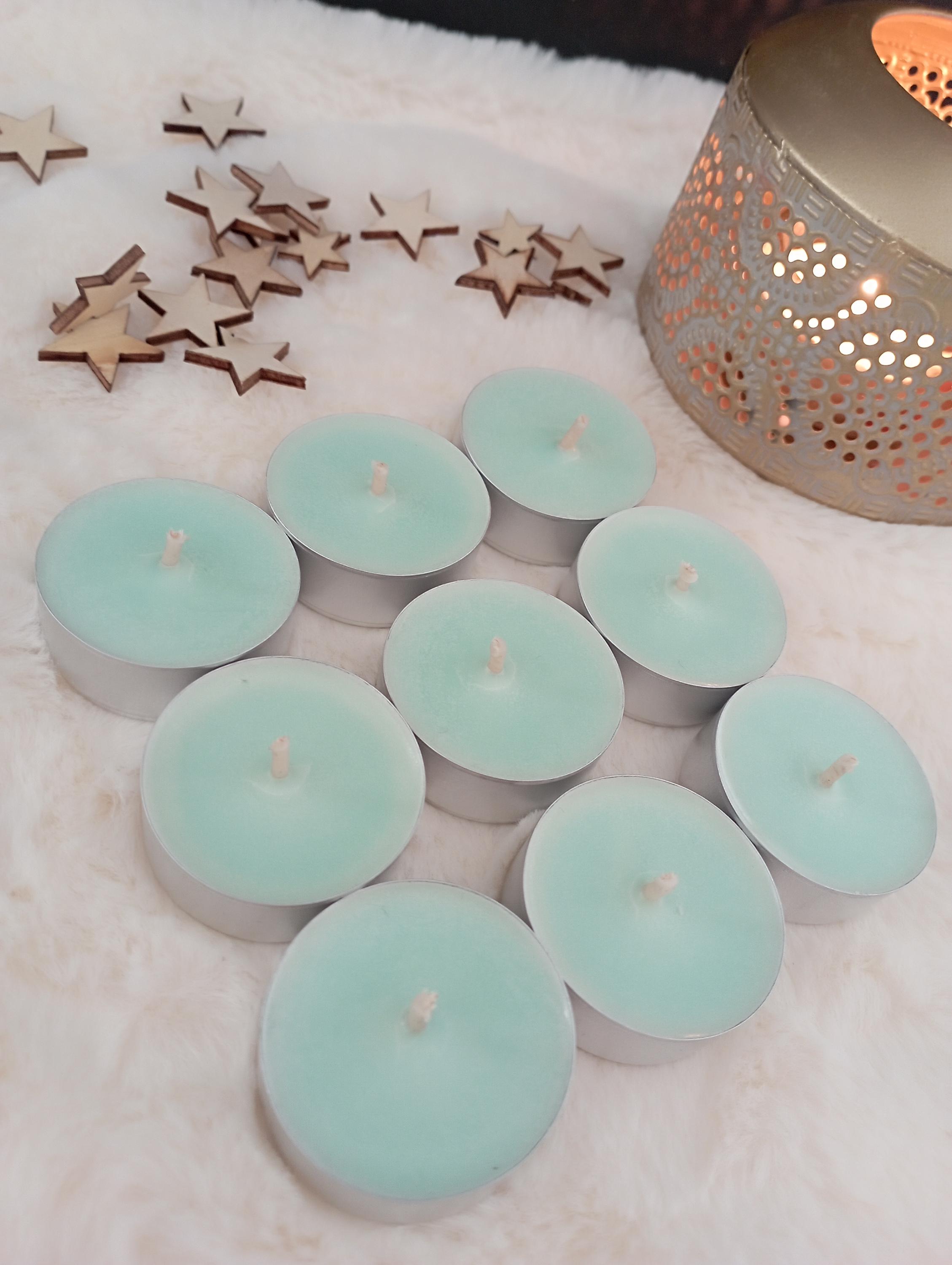 Chauffage Bougie Terre Cuite Bougies Chauffe-Plat En Cire De Colza - Lot De 50 - Brûlure 8h - Sans Parfum, Sans Suie - Tasse Transparente Cierge Cire Colza Bougie Cire Végétale