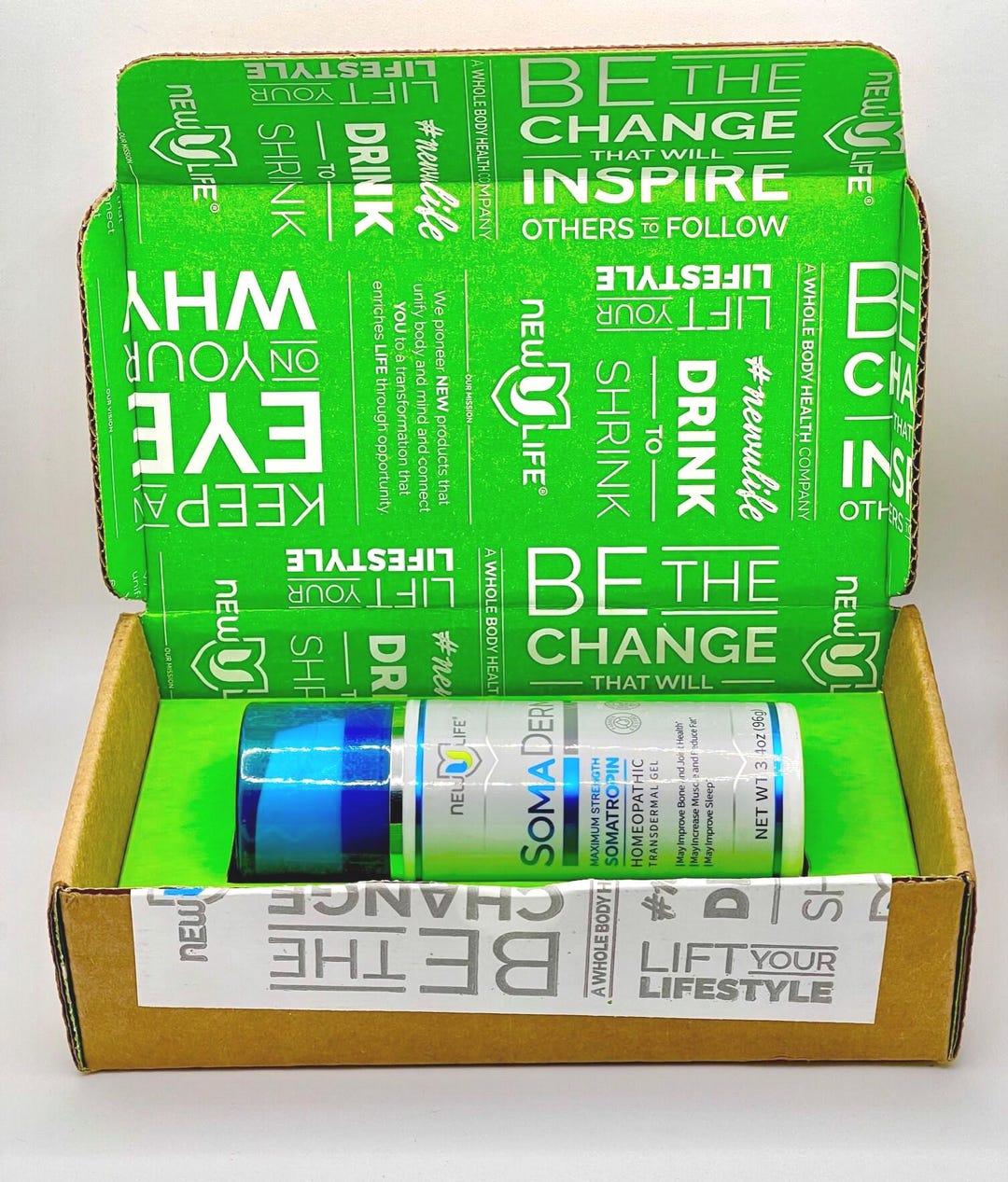 Free Shipping - New U 2026 Soma-derm Gel 96g / 3.4oz With QR Code