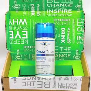 Außerhalb der USA nur - 2026 New U Life Soma-Derm Gel 96g / 3.4oz mit QR Code - jpusscorp