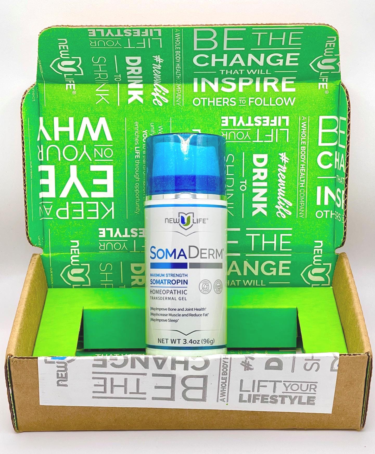 NewULife ニューライフ　SOMADERM　ソーマダーム　96g Outside the U.S. Only - 2026 New U Life Soma-derm Gel 96g / 3.4oz