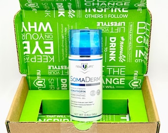 USPS Priority Shipping - New U 2026 Soma-Derm gel 96g / 3.4oz with QR Code - jpusscorp - Volume Discount Available