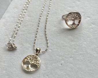 Tree of Life Jewelry Set