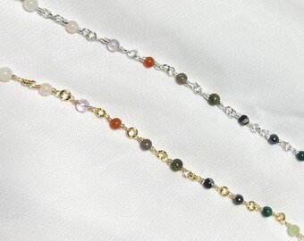 Women Power Energy Gemstone - Adjustable Choker Necklace