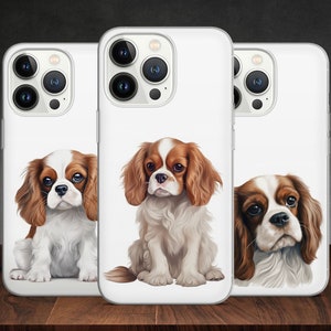 Cavalier King Charles Spaniel Tri Phone Case Wallet Cavalier King Charles Spaniel Tri Phone Case Wallet