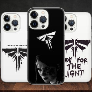 Coque Ellie The Last Series Emblème du jeu vidéo pour iPhone 14 13 Pro Max 12 11 X XS 8 7, compatible avec Samsung S20 FE, S21 Ultra, A12, Huawei P30