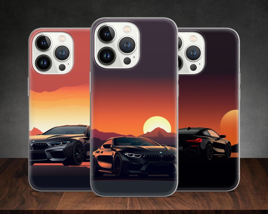 Lofi Bavarian Auto M8 Competition Luxury Sports Car Phone Case for
