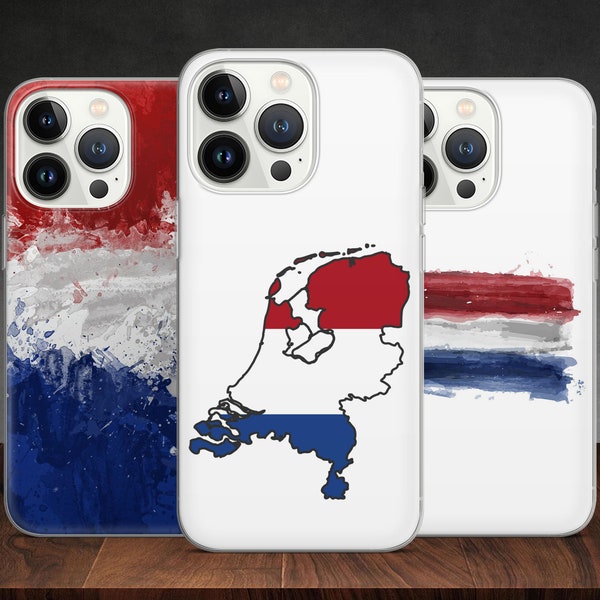 Custodia per telefono Patriot della bandiera olandese dei Paesi Bassi per iPhone 14 13 Pro Max 12 11 X XS 8 7, compatibile con Samsung S20 Fe, S21 Ultra, Huawei P30