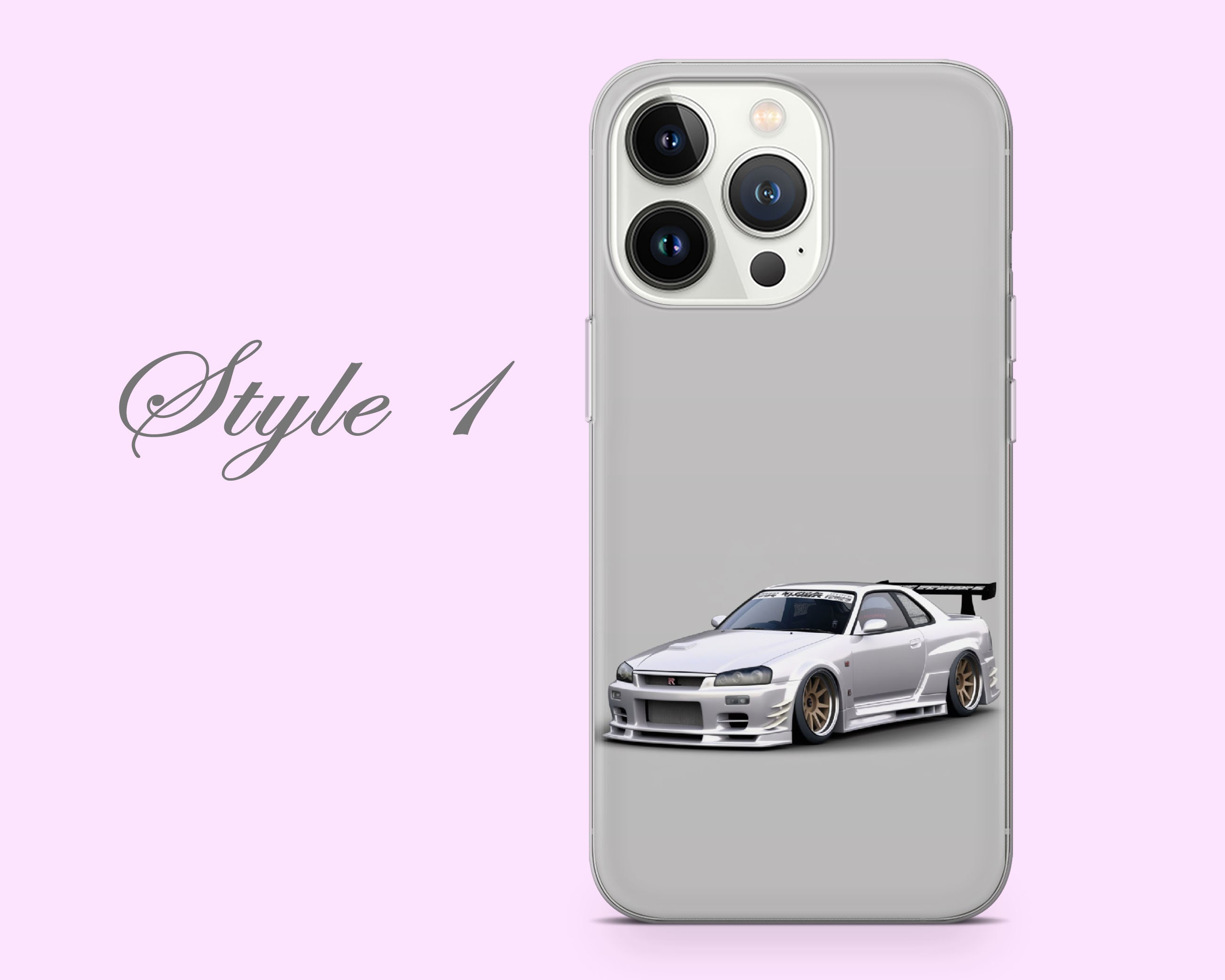 Legendary JDM Skyline R34 Japanese Drift Car Phone Case for