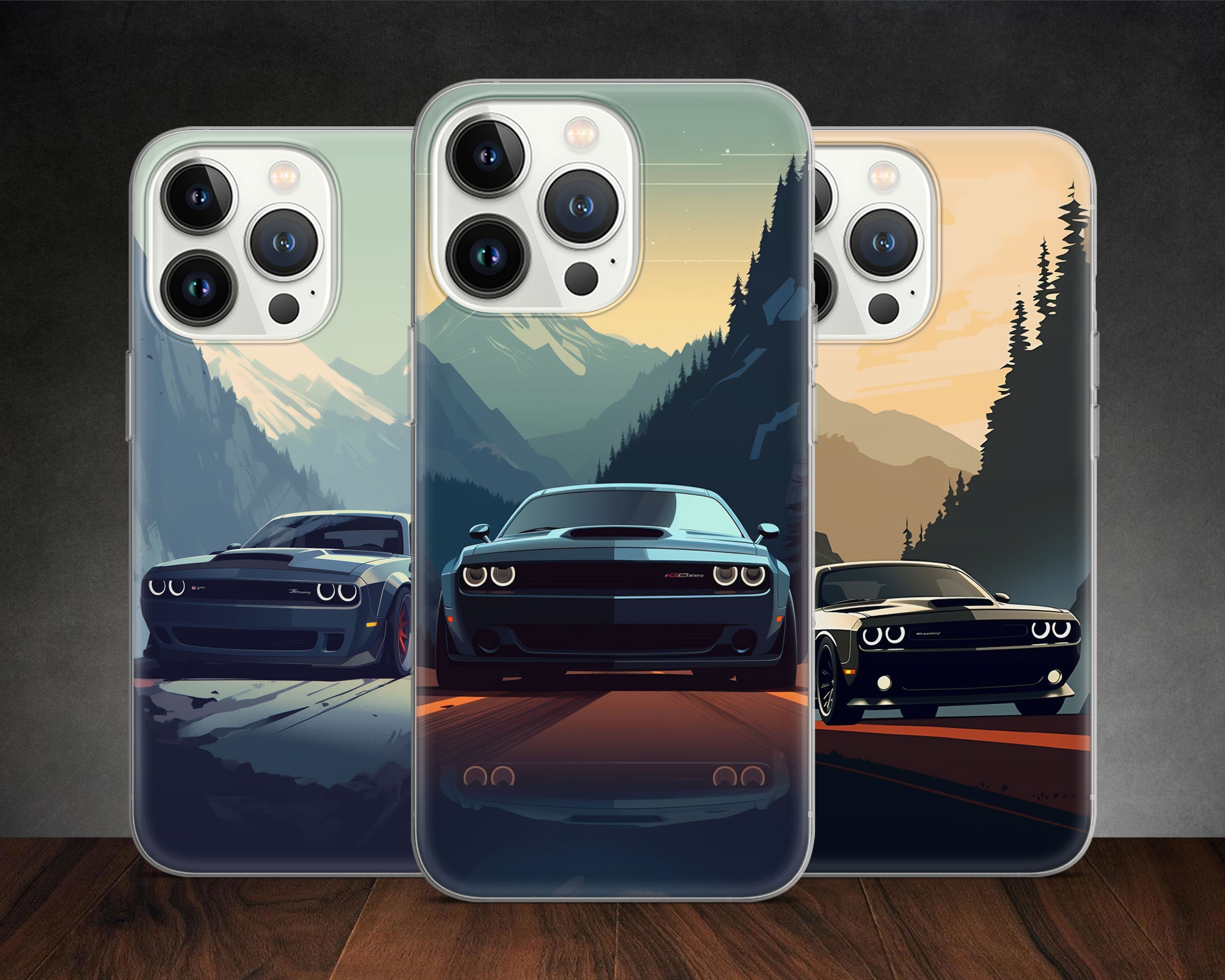 challenger ケース　madeinchallenger Dodge Challenger Phone Case S23 - Etsy