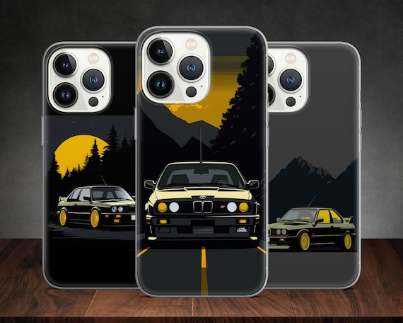 Bavarian Auto M3 E30 Classic Sports Car Art Phone Case for iPhone