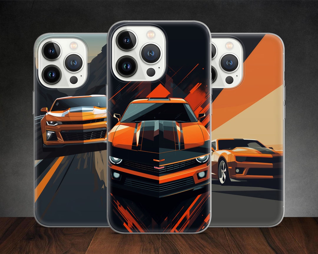 Camaro SS American Luxury Muscle Car Sports Car Phone Case for iPhone