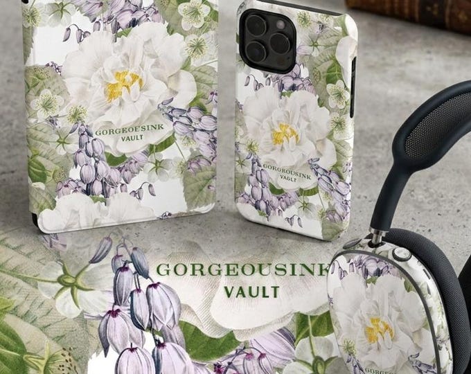 Verdant Garden Collection - Kindle, airpods max and phone cases