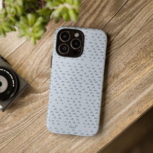 Minimal Ocean Wave Phone case | Impact-Resistant Protective Case