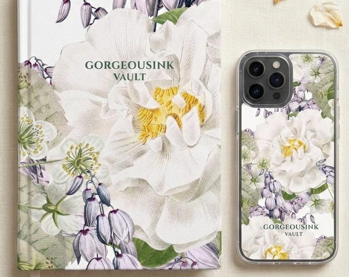 Verdant Garden Collection - Spiral Notebook + phone case