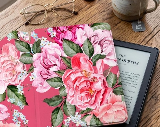 Ivory Bloom Collection - Kindle Case