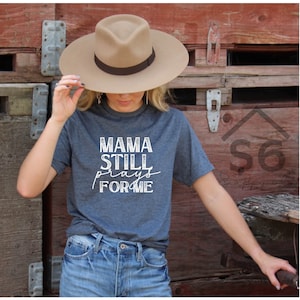 Mama Still Prays for Me (white) Screen Print Transfer