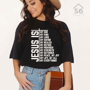 Jesus Is Screen Print Transfer