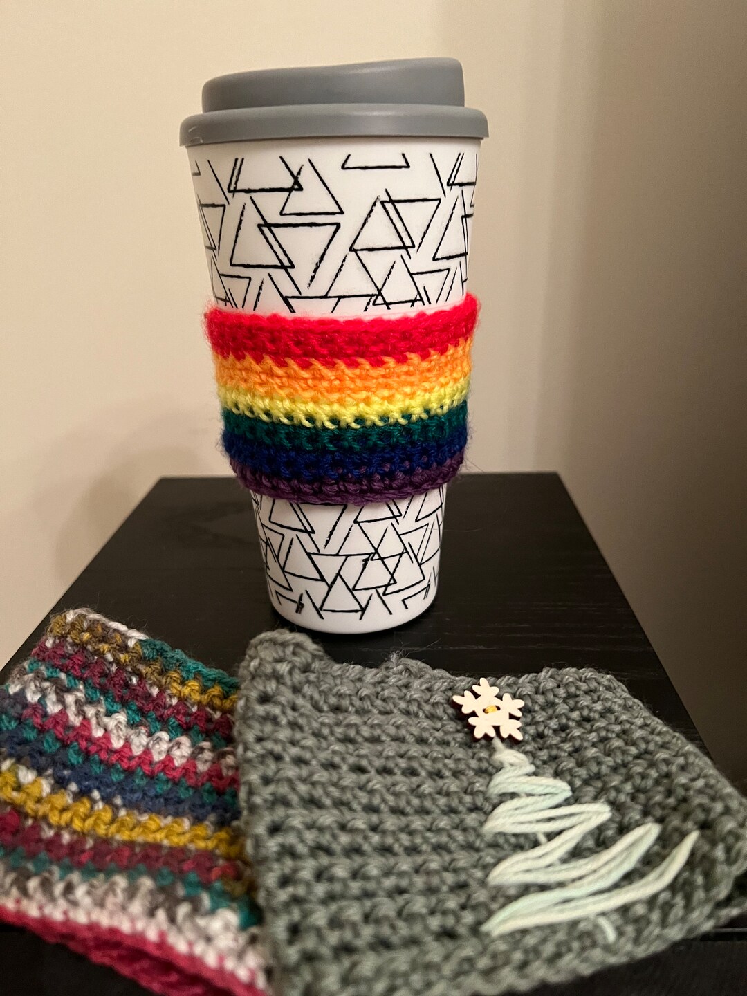 Coffee Cup Cosy Holders Etsy