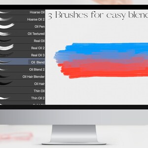 Clip Studio Paint Oil Brushes | Canvas Texture Painting Brush Pack for ...