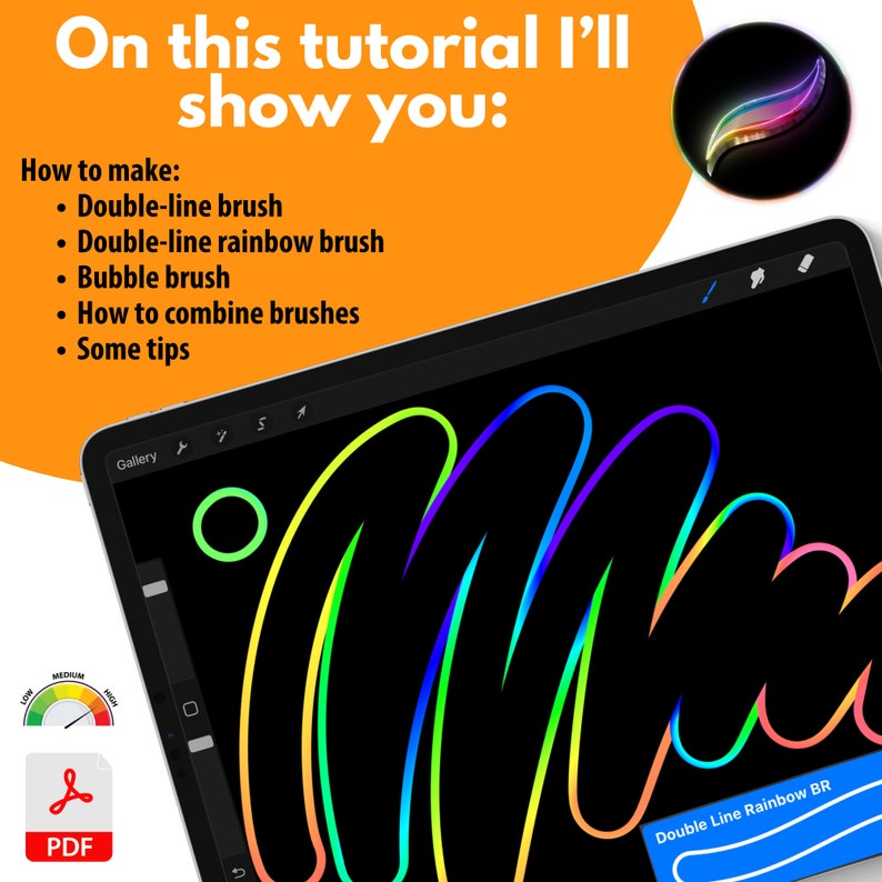 How to Make Procreate Brushes Yourself Tutorial PDF 5 Readytouse
