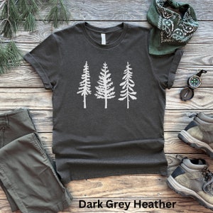 Tree Pine T-Shirt,Hiking Gear,Hiking Gift,Camping Shirt,Tree T-shirt,Hiking Shirt for Men and Woman, Mountain Shirt,Outdoor T-Shirt,Nature