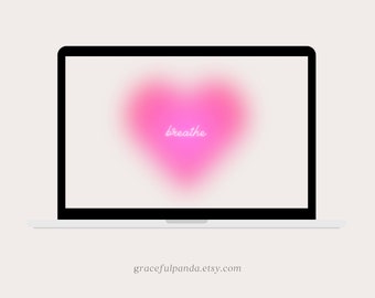 positivity aura affirmation laptop wallpaper/background  Cute desktop  wallpaper, Laptop wallpaper, Laptop wallpaper desktop wallpapers