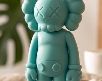 K@WS Style Waiting Companion STL, Easy Print Art Toy, Desk Decor Instant Download