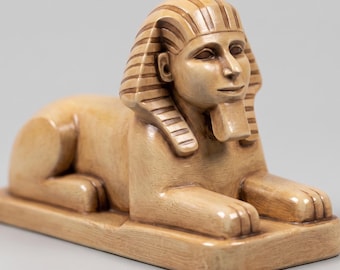 Sphinx Statue STL File, Ancient Egypt Figure, 3D Printable Decor Digital File