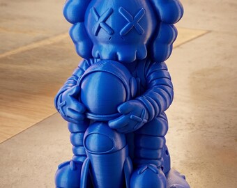 Kavstronaut Character 3D Print File, Hypebeast Desk Decor STL & 3MF, Space Astro Figurine Digital Download, Pop Art Toy 3D Model for FDM SLA