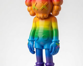 Sad K@WS  Classic Companion Figure STL, X Eyes Skull Head Character Statue, 3D Printable Art Toy, Digital Download File