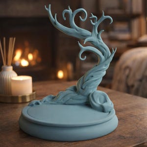 Fichier STL d'arbre à bijoux, organisateur de bijoux pour impression 3D, porte-colliers, boucles d'oreilles et bracelets