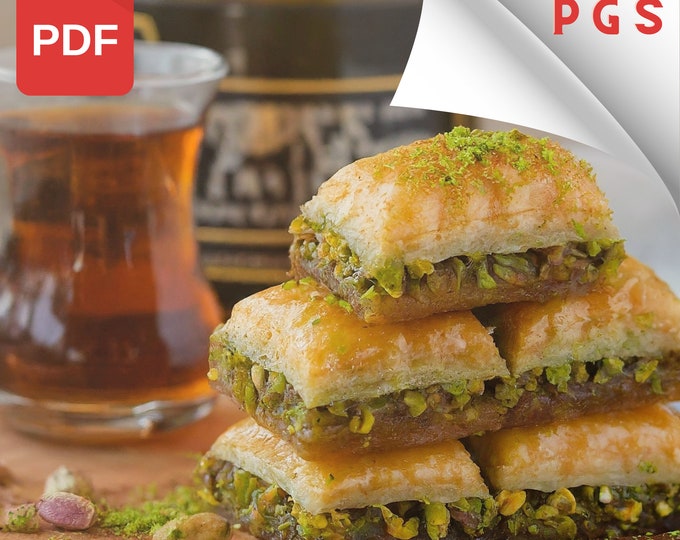 Best Turkish Baklava Recipe for Any Occasion, Classic Delicious Baklava with Pistachios, Traditional Sweet Turkish Dessert