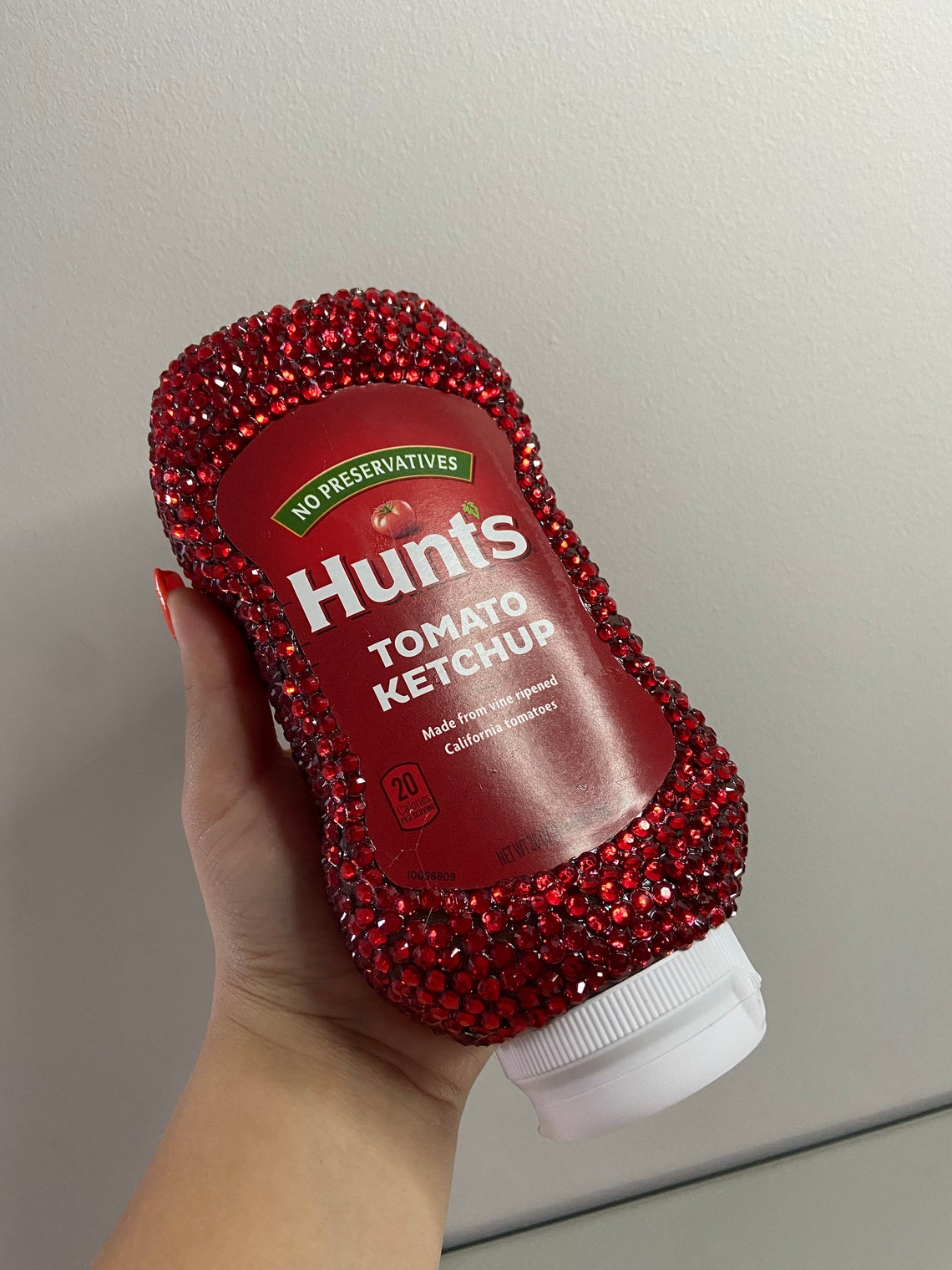 Bling Bedazzled Rhinestone Ketchup Bottle Etsy