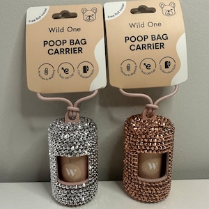 Blinged Out Poop Bag Carrier