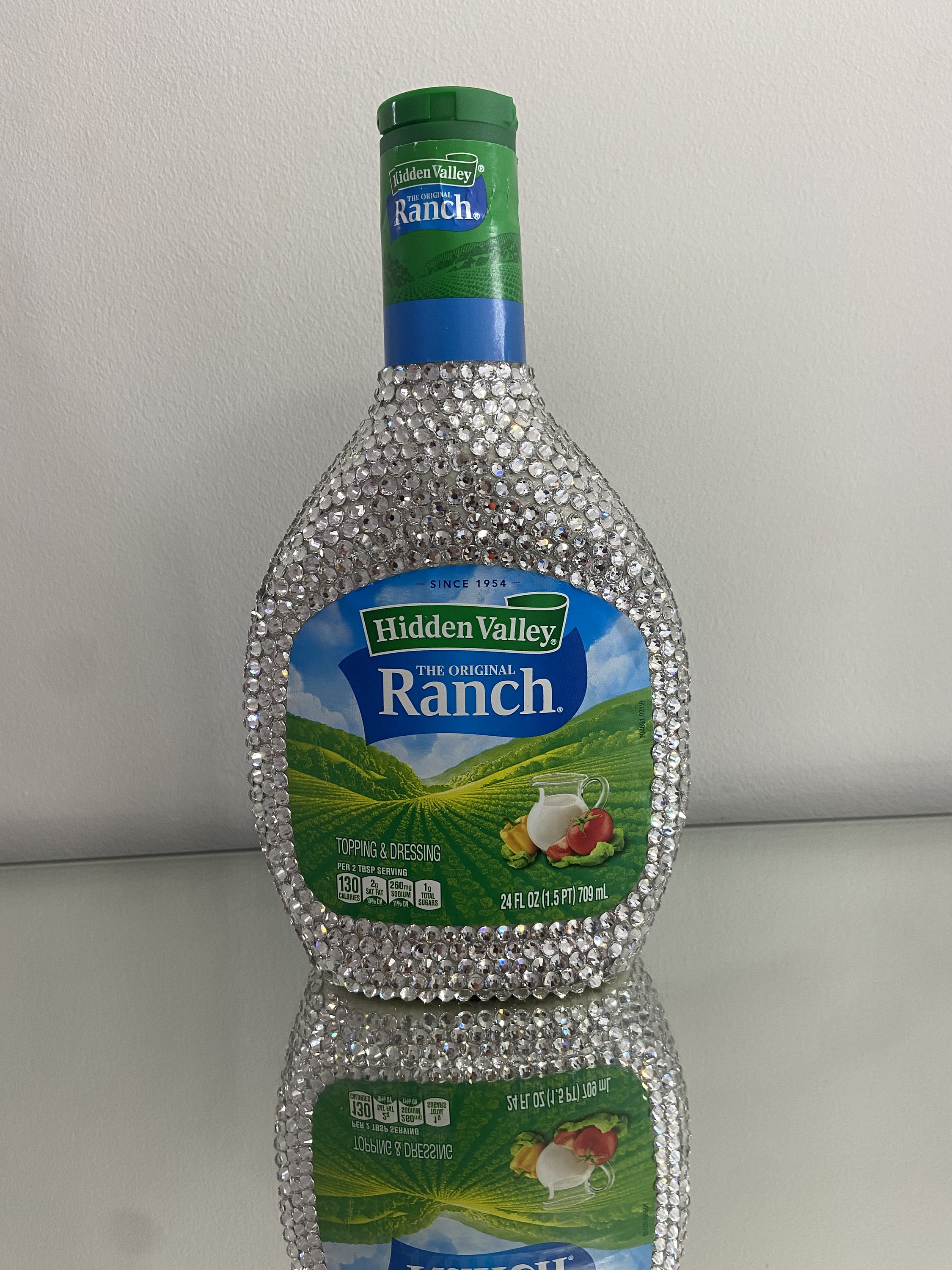 Blinged Out Ranch Bottle Etsy