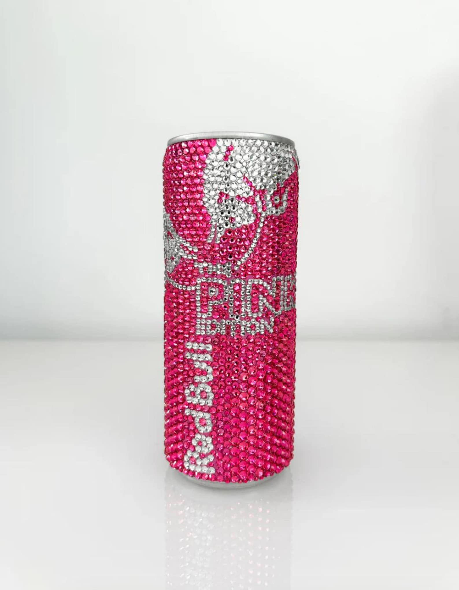 Bedazzled Bling Rhinestoned Red Bull Can - Etsy