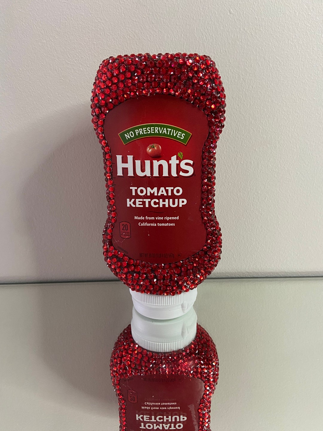 Bling Bedazzled Rhinestone Ketchup Bottle Etsy