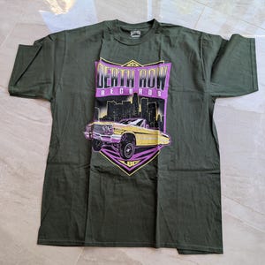 Groen vintage T-shirt Death Row Records XL
