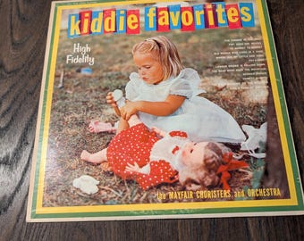 Kiddie Favorites Vinyl Pre Onwed Vintage