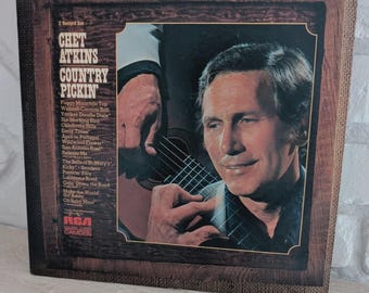 Chet Atkins - Country Pickin' vg/vg+ Rca Camden Vinyl Record 2 LP Vintage Vinyl Record