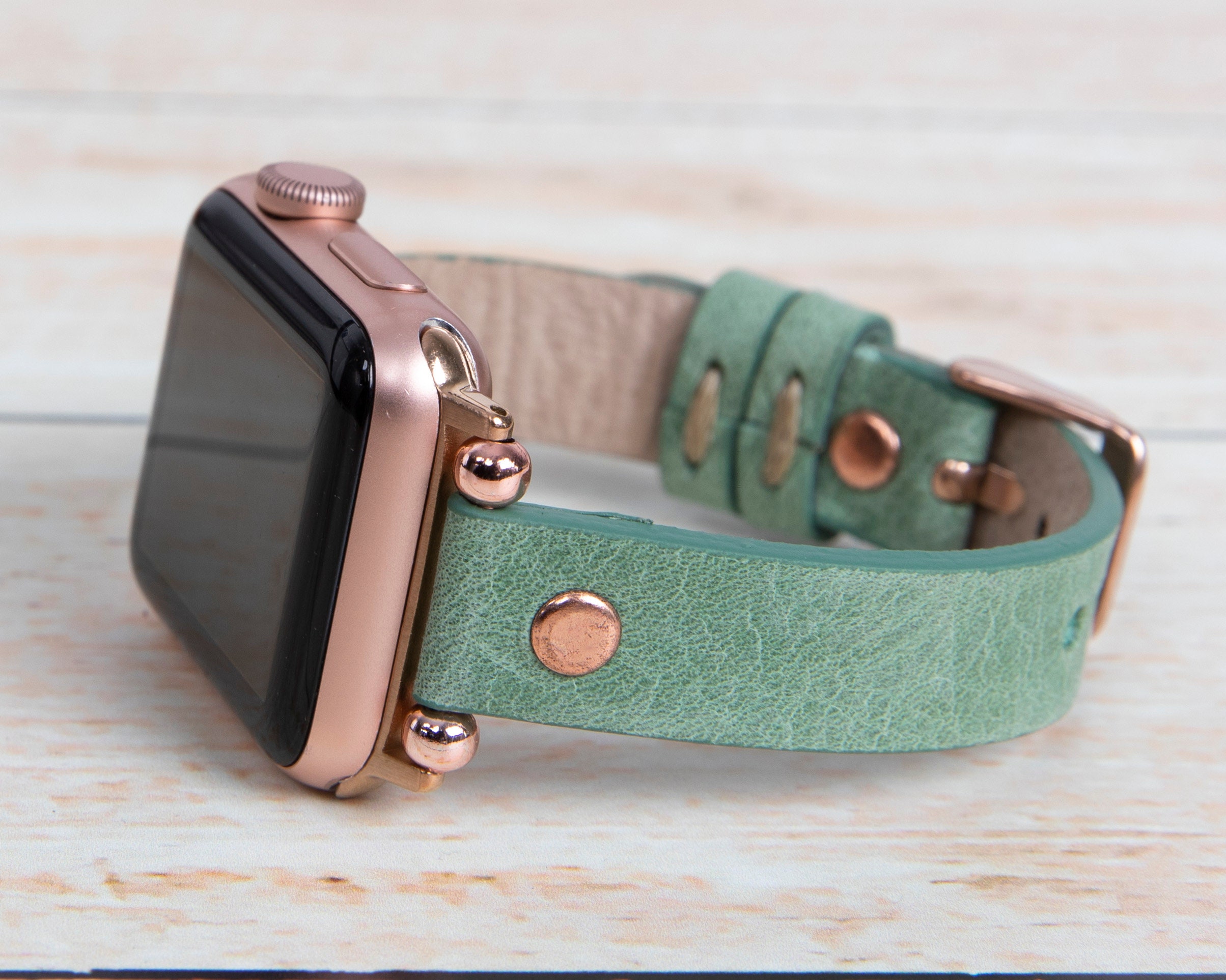 Personalized Apple Watch Band, Leather, PN0229AW