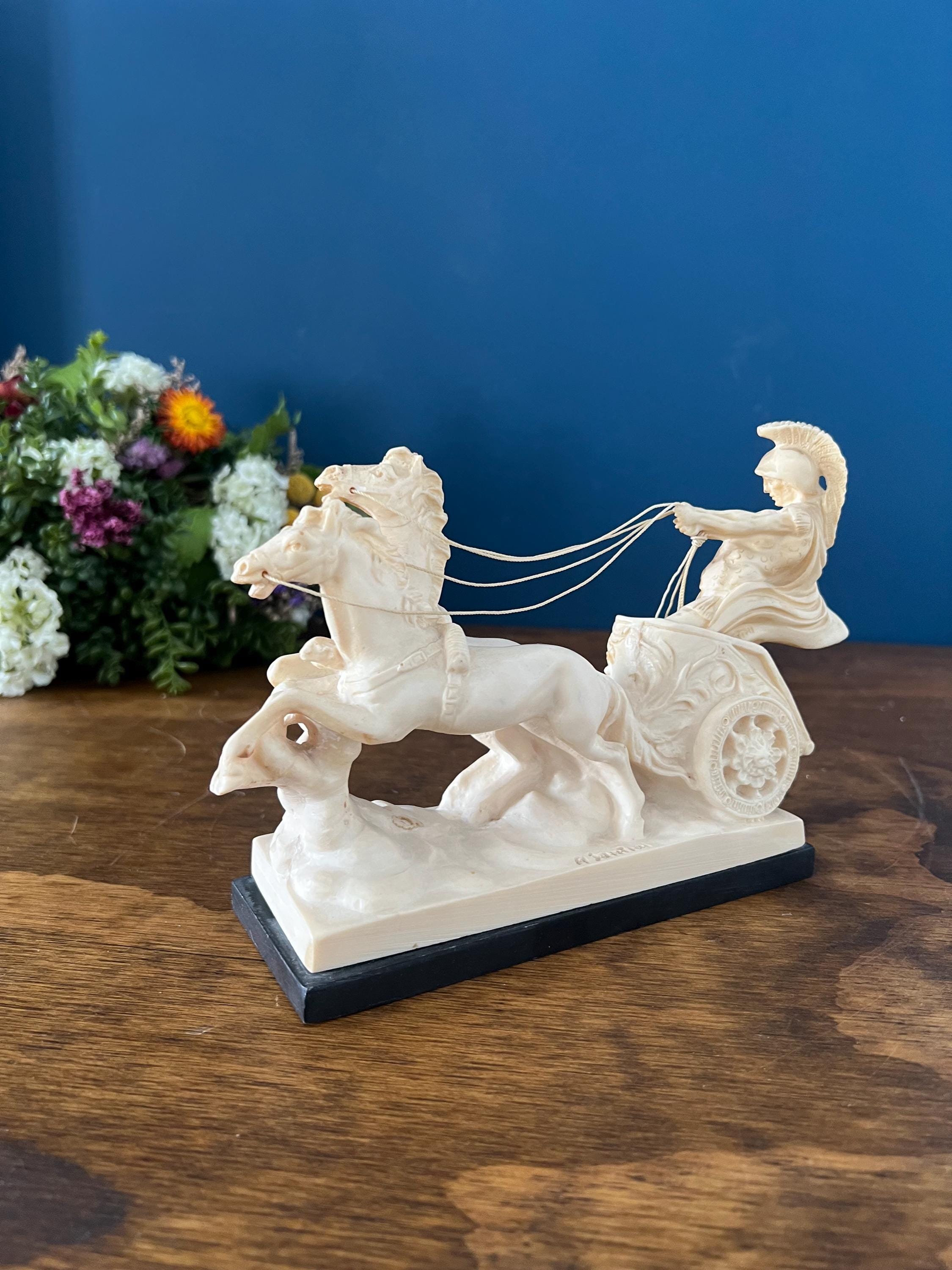 Classic Figure Sculptor A Santini Made In Italy Aphrodite Statue