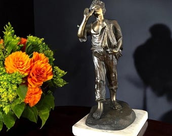 Early 20th Century Italian Bronzed Sculpture